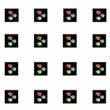 LED Screen line pitch